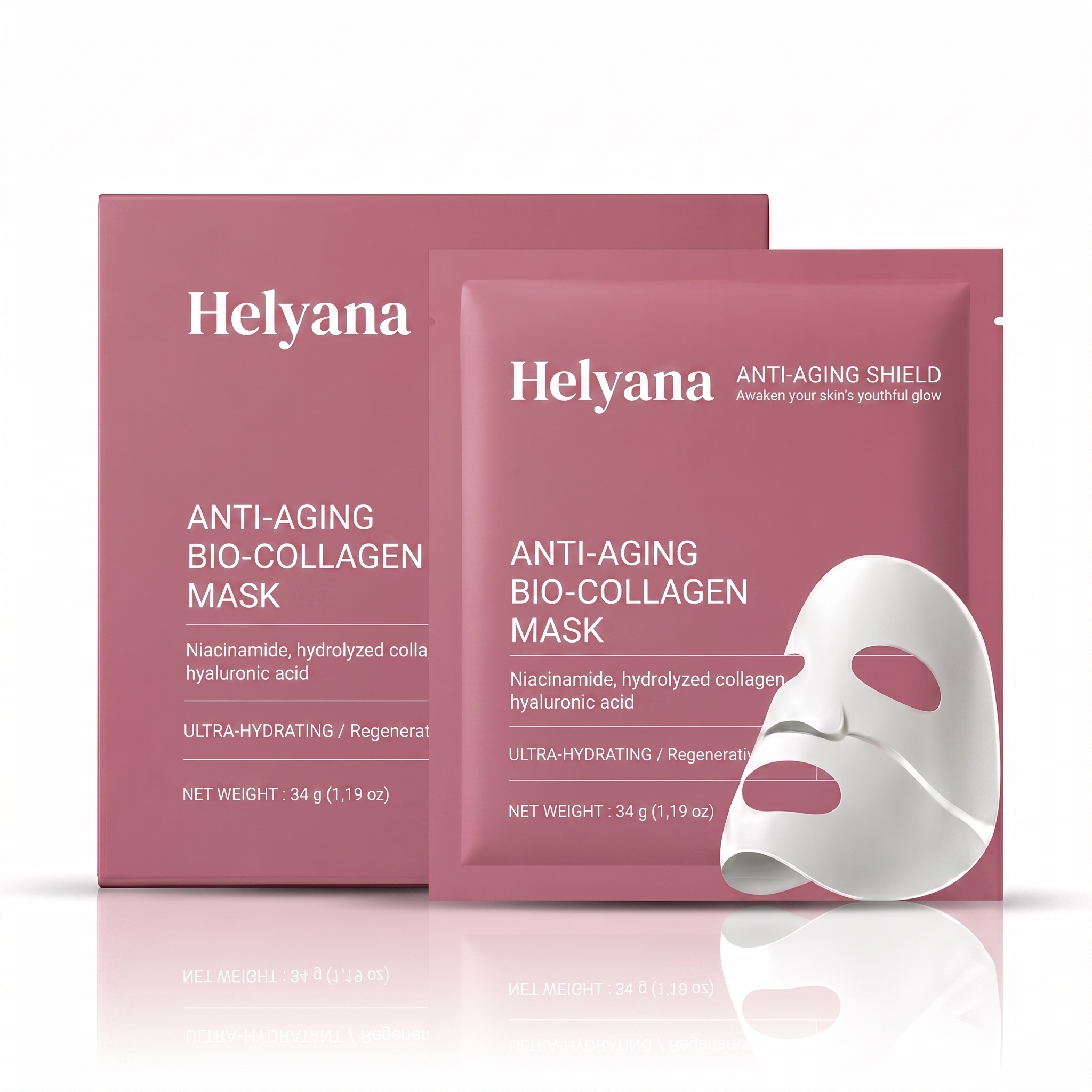 Set of 3 Bio-Collagen Masks